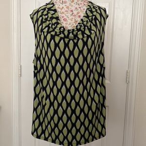 🍉Jones New York print blouse